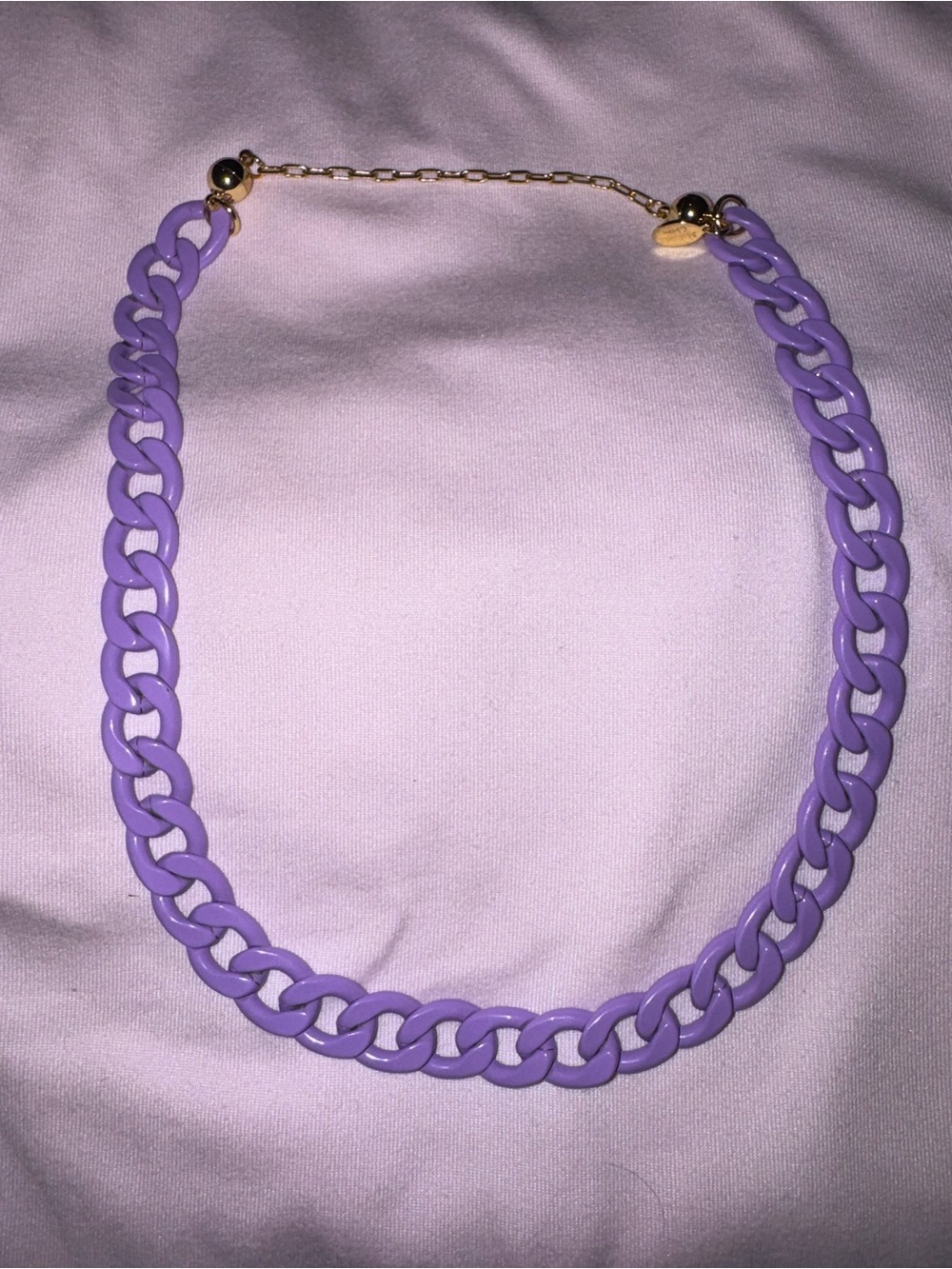 By alexa rae bar x melania clara the shakira necklace lilac